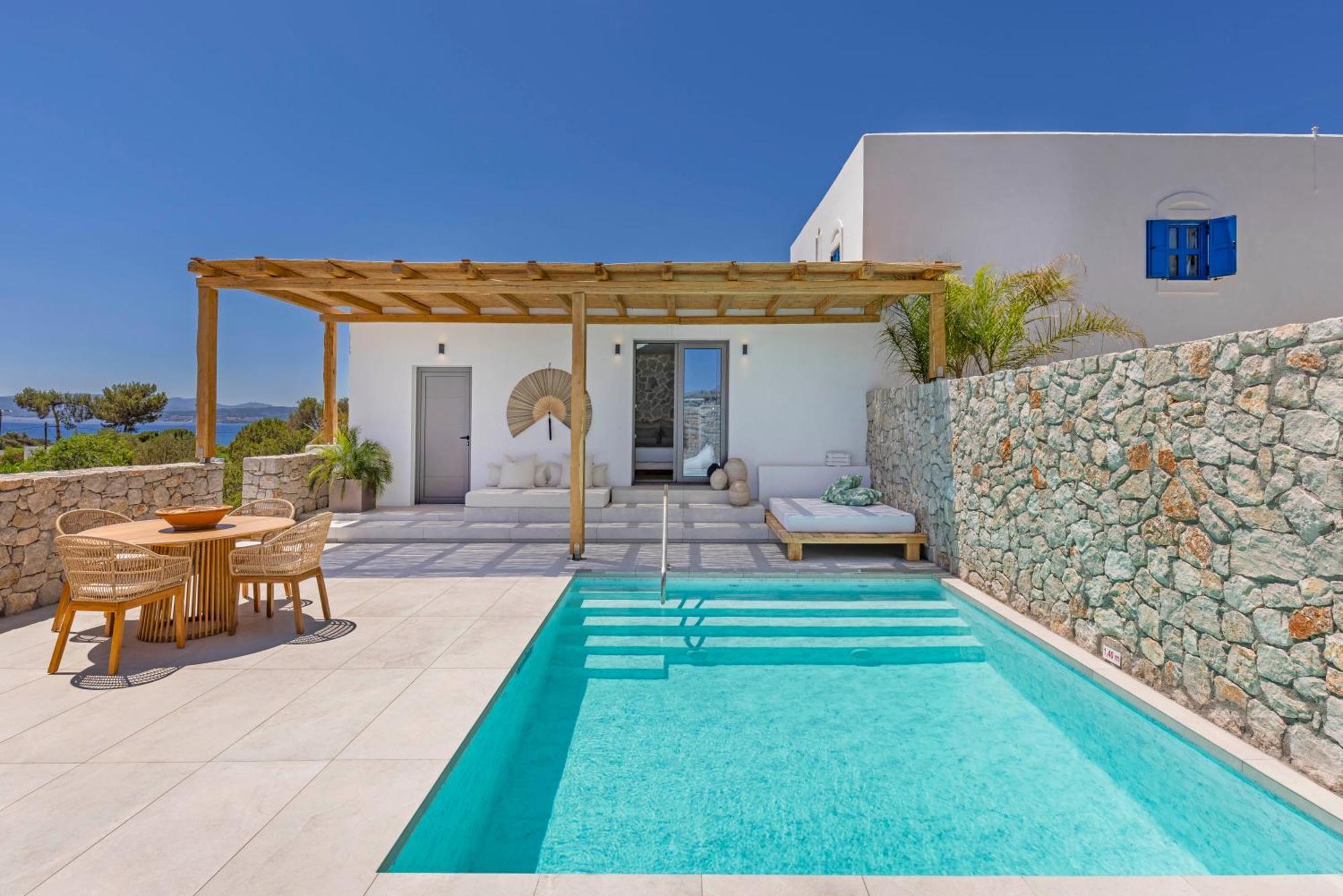 Milos Villas Complex Pefki Buitenkant foto