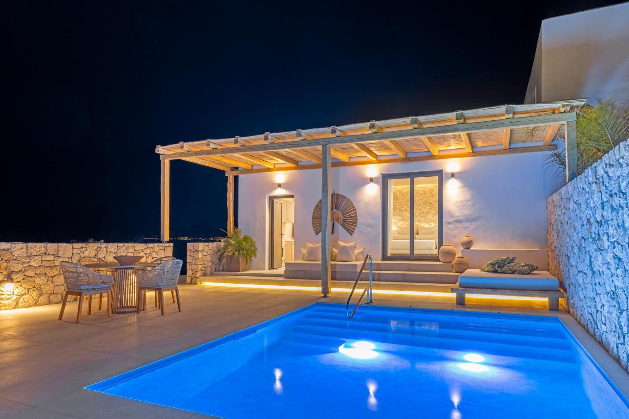 Milos Villas Complex Pefki Buitenkant foto