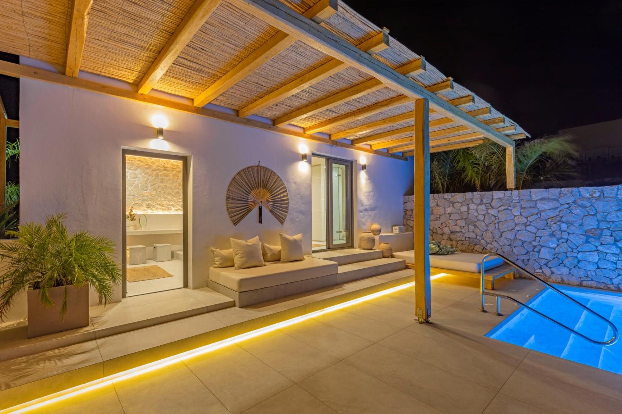 Milos Villas Complex Pefki Buitenkant foto