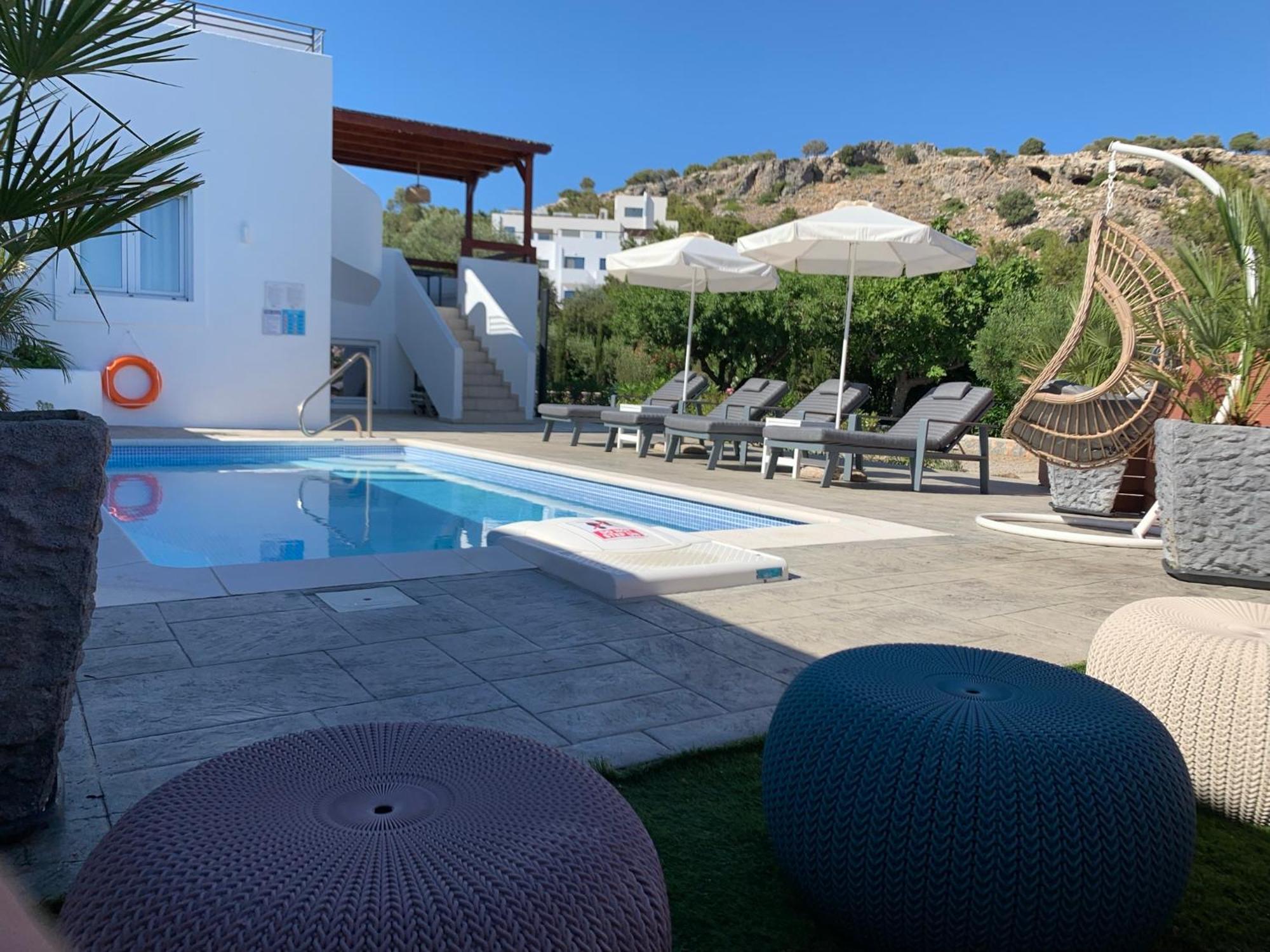 Milos Villas Complex Pefki Buitenkant foto